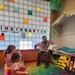 Tulsa District park ranger visits library to read Bobber the Water Safety dog book to children