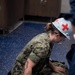 Reagan Sailors Work Together on a Mass Casualty Drill