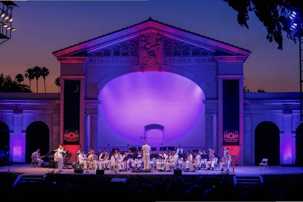 Navy Band Southwest takes over Redlands Bowl