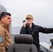USS John P Murtha conducts ship maneuvering exercise