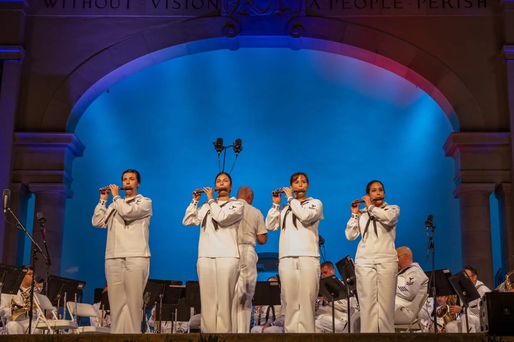 Navy Band Southwest performs at Redlands Bowl Summer Concert Series