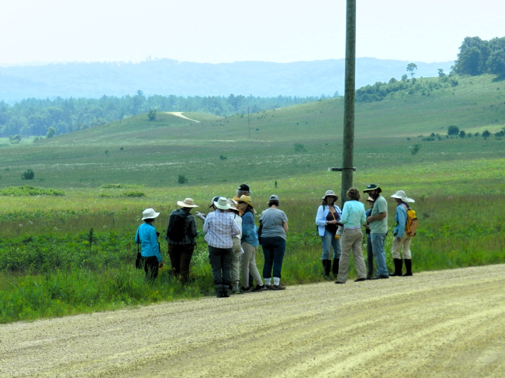2025 butterfly field day held at Fort McCoy for group dedicated to natural resources management, care