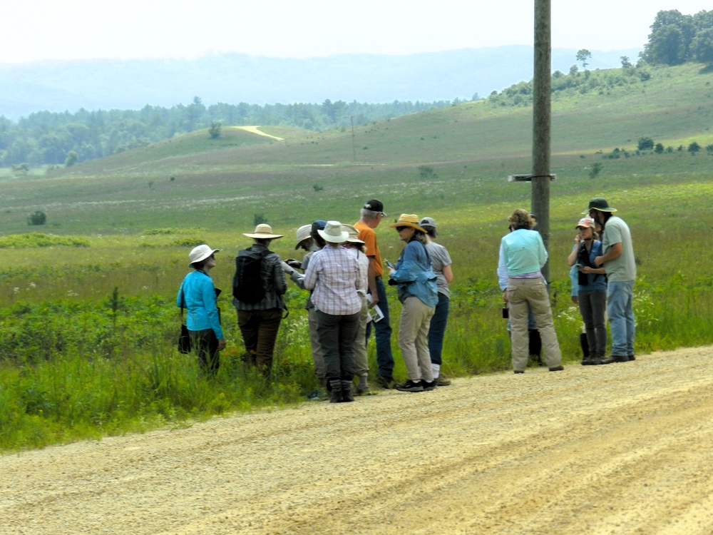 2025 butterfly field day held at Fort McCoy for group dedicated to natural resources management, care