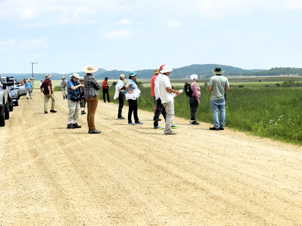 2025 butterfly field day held at Fort McCoy for group dedicated to natural resources management, care