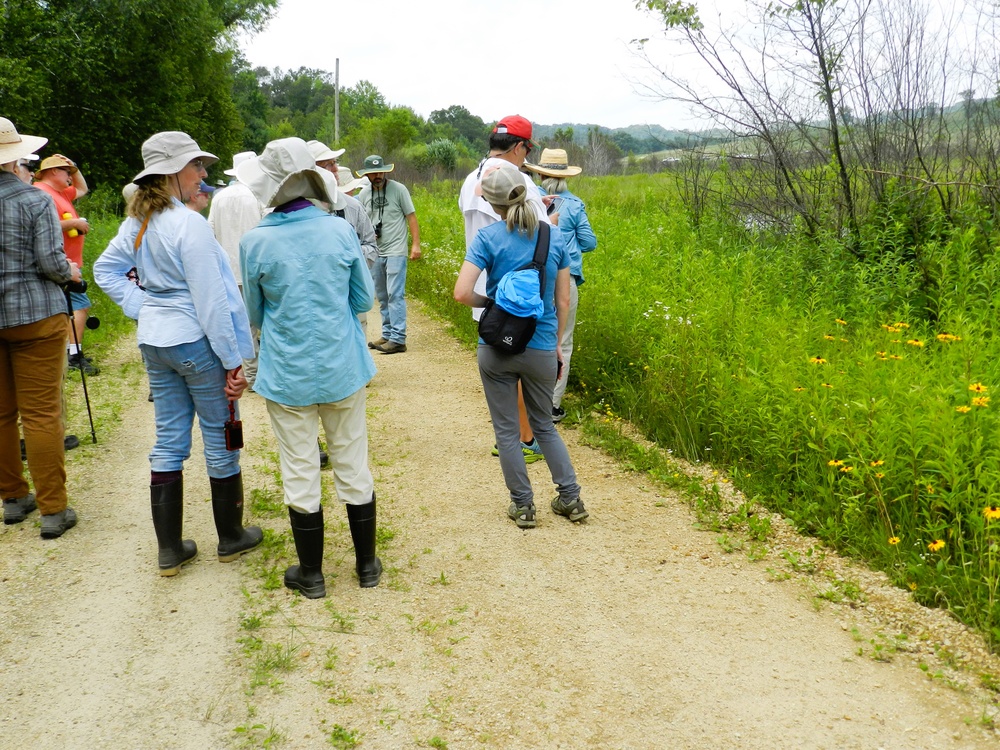 2025 butterfly field day held at Fort McCoy for group dedicated to natural resources management, care