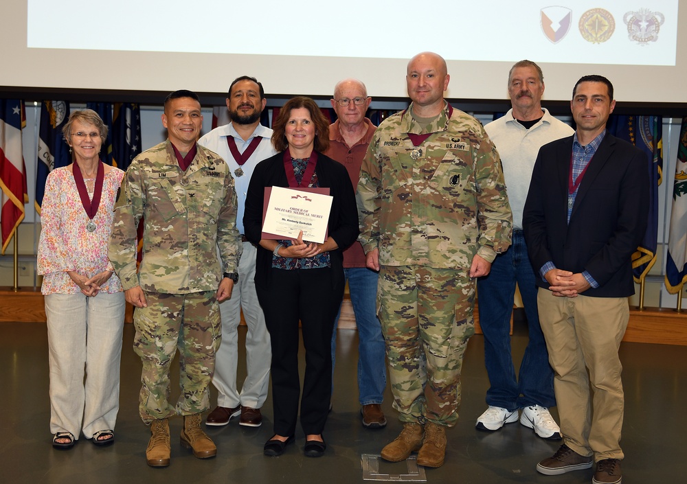 Army MEDLOG leader recognized with O2M3 induction