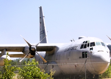 C-130 Hercules training aircraft at Fort McCoy