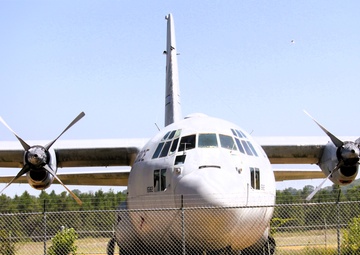 C-130 Hercules training aircraft at Fort McCoy
