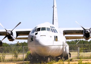 C-130 Hercules training aircraft at Fort McCoy