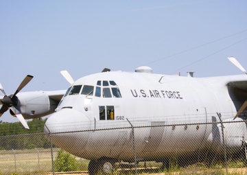 C-130 Hercules training aircraft at Fort McCoy