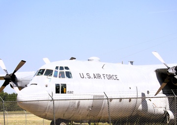 C-130 Hercules training aircraft at Fort McCoy