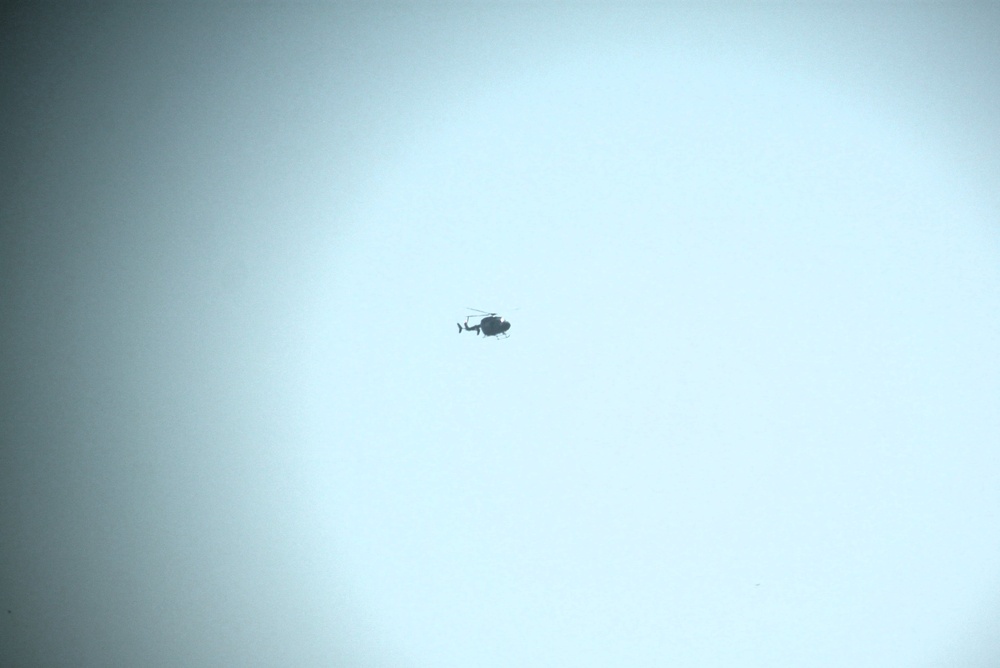 Iowa National Guard aviation troops hold training at McCoy’s Young Air Assault Strip, South Post