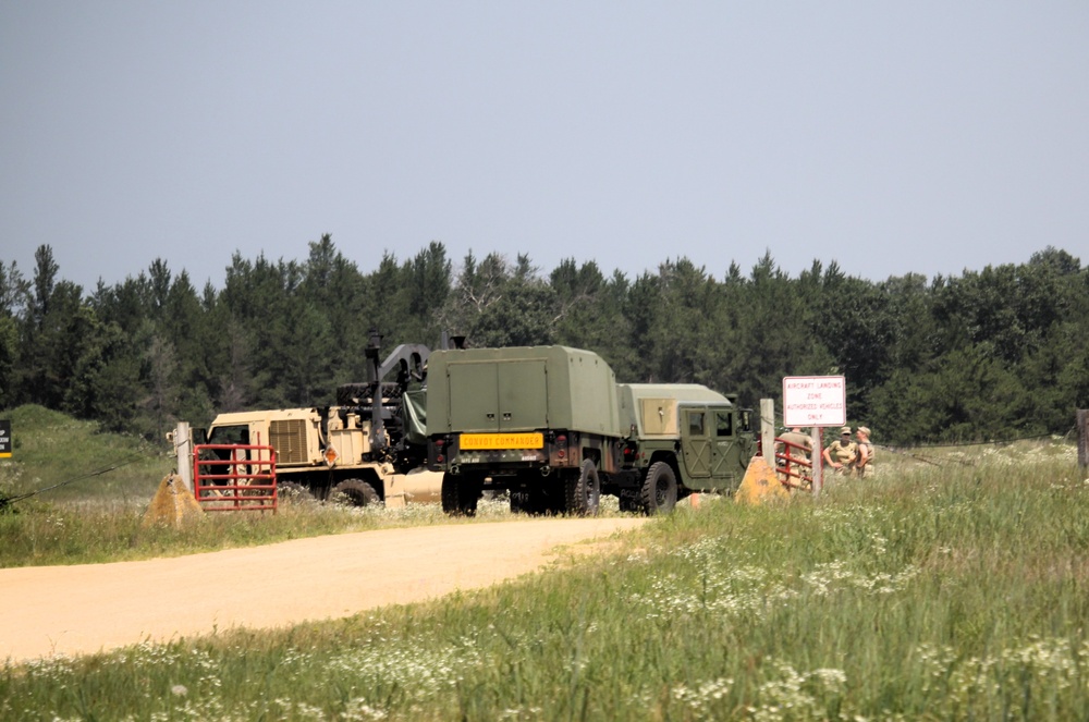 Iowa National Guard aviation troops hold training at McCoy’s Young Air Assault Strip, South Post