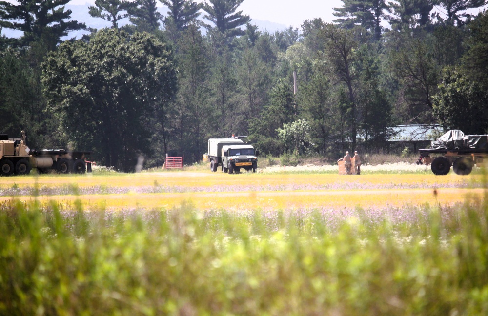Iowa National Guard aviation troops hold training at McCoy’s Young Air Assault Strip, South Post