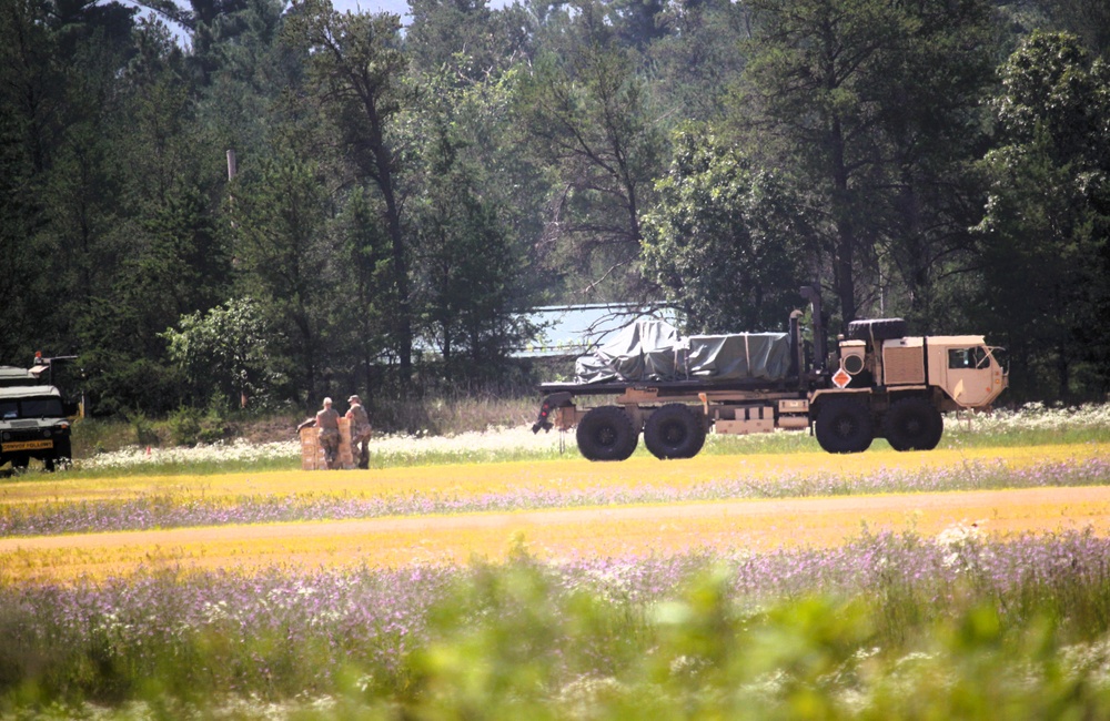 Iowa National Guard aviation troops hold training at McCoy’s Young Air Assault Strip, South Post
