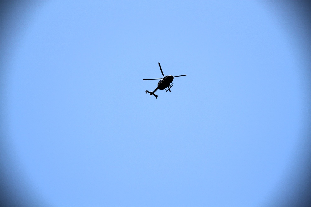 Iowa National Guard aviation troops hold training at McCoy’s Young Air Assault Strip, South Post