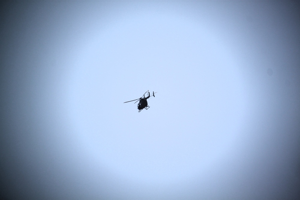 Iowa National Guard aviation troops hold training at McCoy’s Young Air Assault Strip, South Post