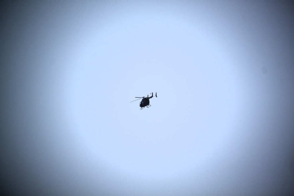 Iowa National Guard aviation troops hold training at McCoy’s Young Air Assault Strip, South Post