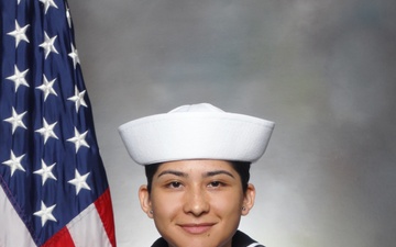 Paredes Pamatz Earns Military Excellence Award at Recruit Training Command