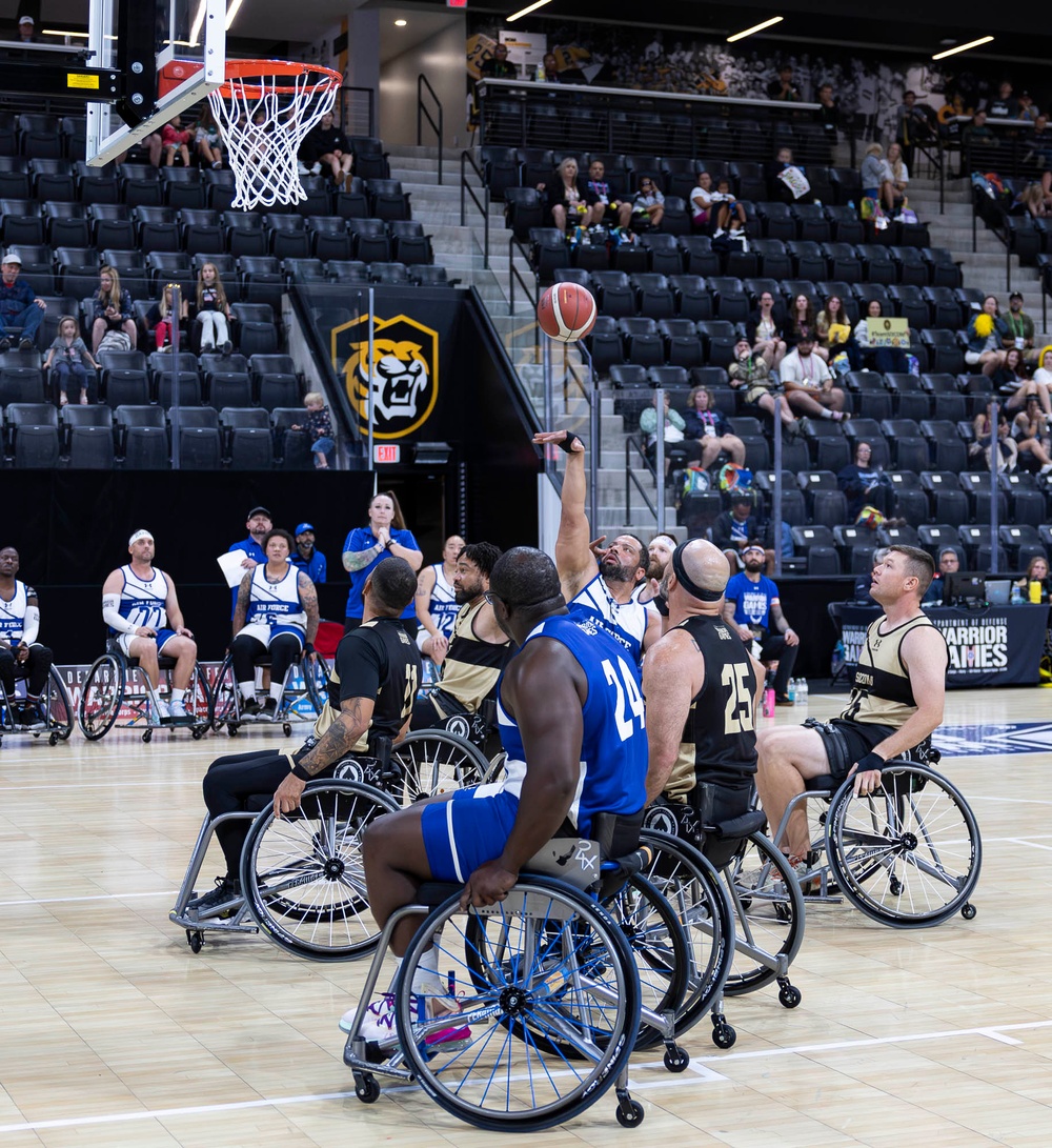 DoD Warrior Games Wheelchair Basketball Event