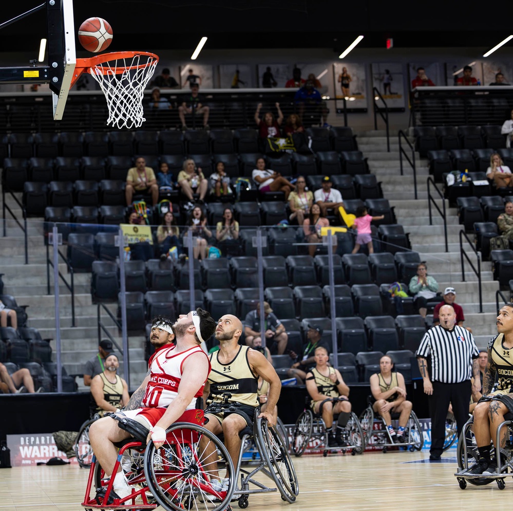 DoD Warrior Games Wheelchair Basketball Event
