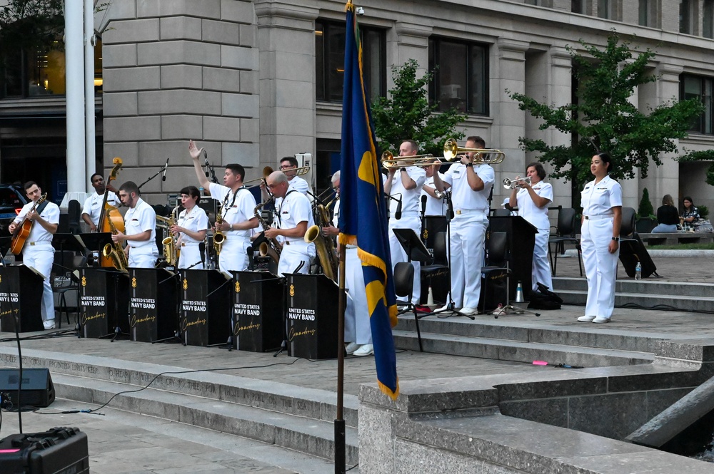 Navy Band Commodores at Navy Memorial
