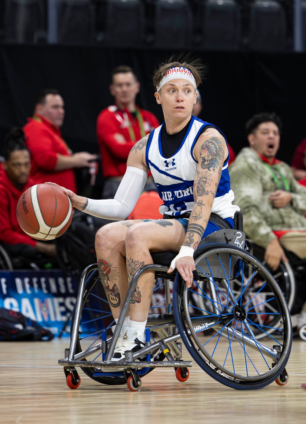 DoD Warrior Games Wheelchair Basketball Event