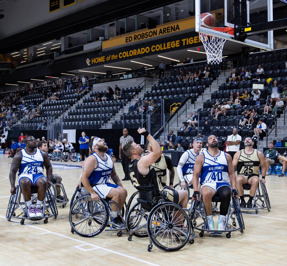 DoD Warrior Games Wheelchair Basketball Event