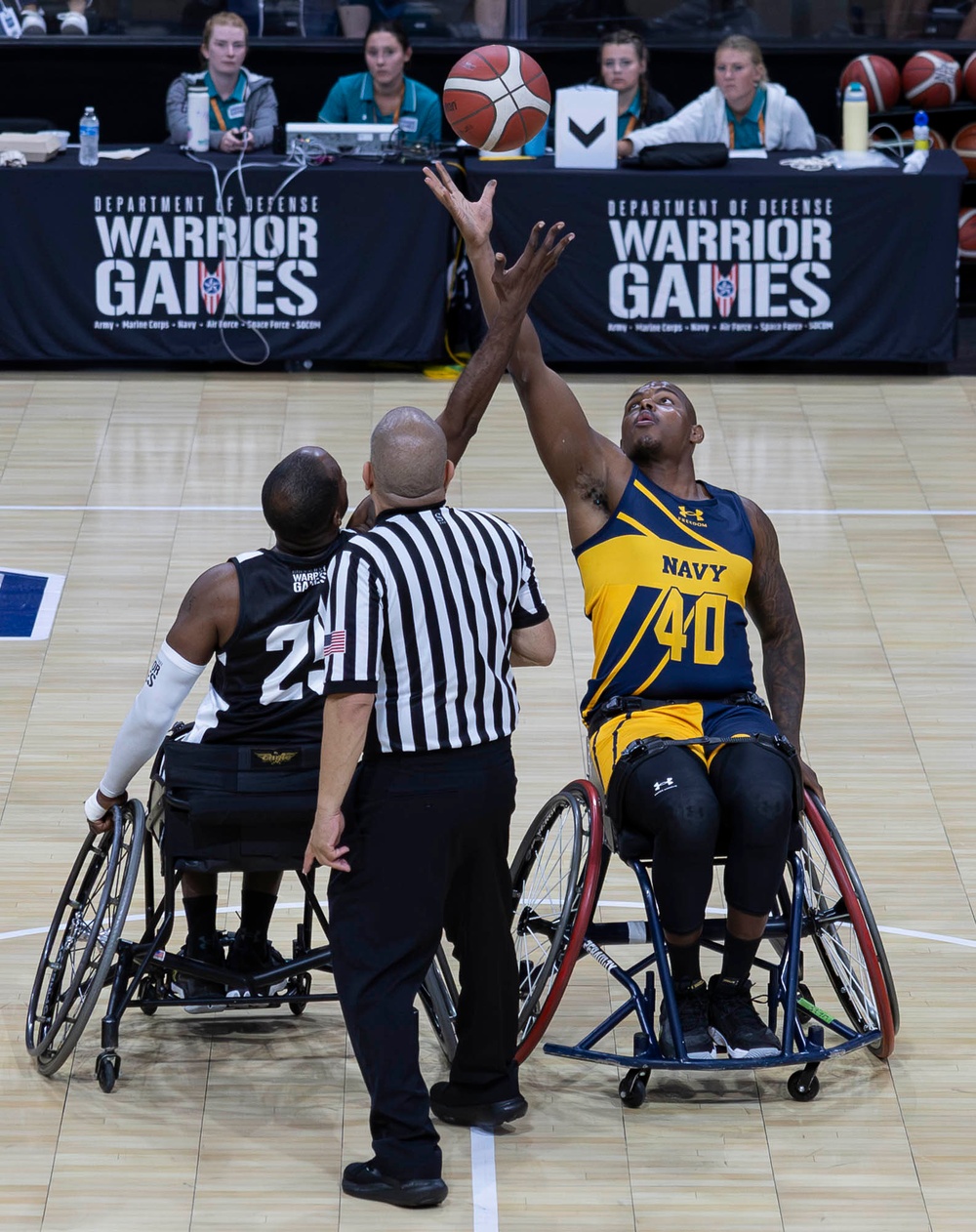 DoD Warrior Games Wheelchair Basketball Event