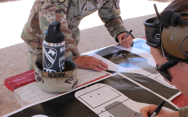 U.S. Soldiers maintain unit readiness through weapons qualification training