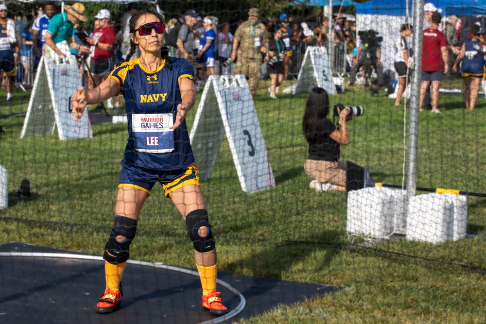 Team Navy competes in Warrior Games 2025