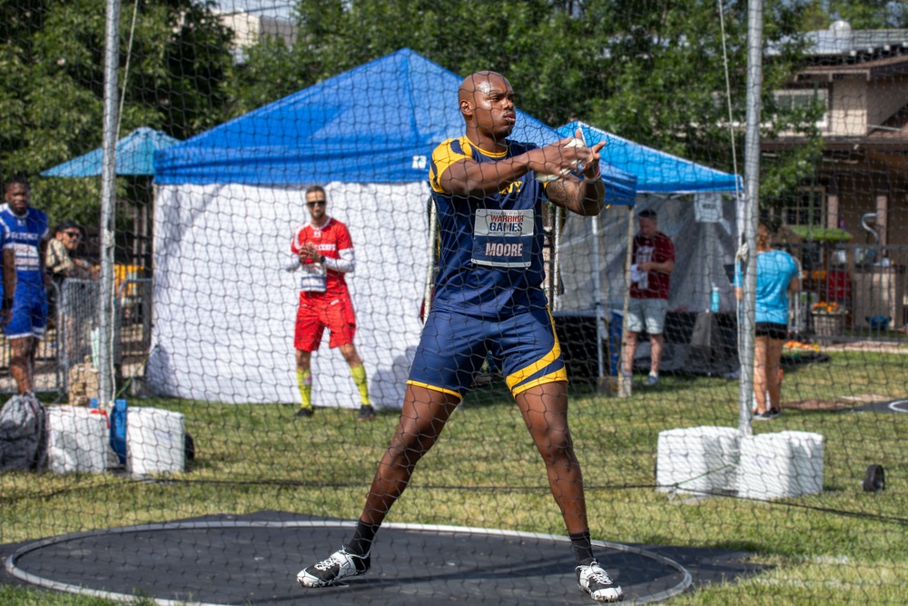 Team Navy competes in Warrior Games 2025
