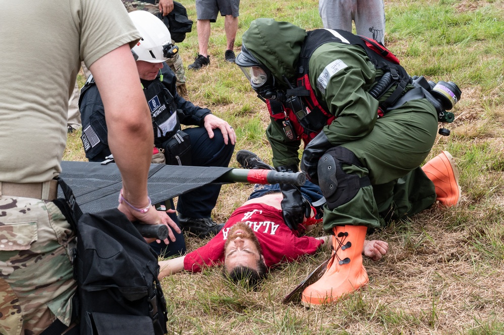 NE CERFP Collective Training Exercise, CTE, Rhode Island Fire Academy
