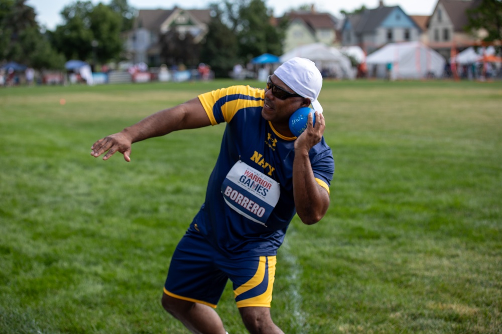 Team Navy competes in Warrior Games 2025