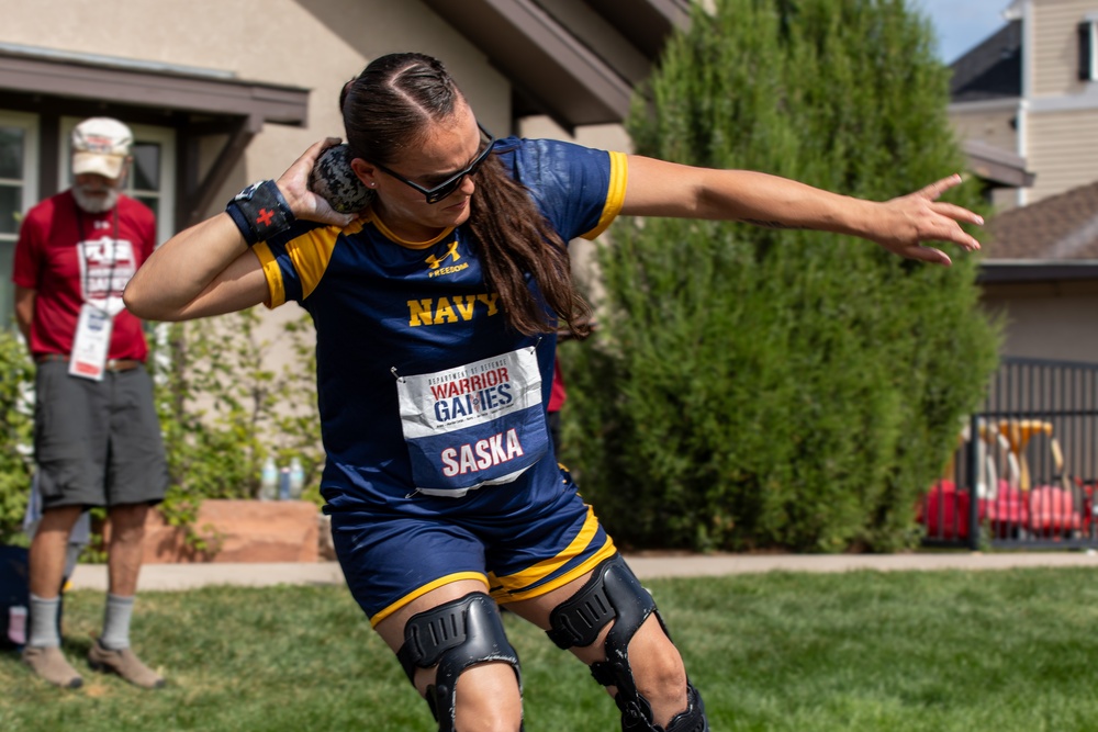 Team Navy competes in Warrior Games 2025