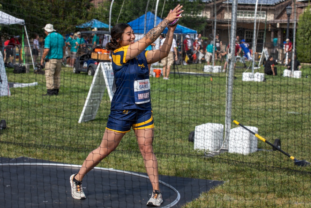 Team Navy competes in Warrior Games 2025