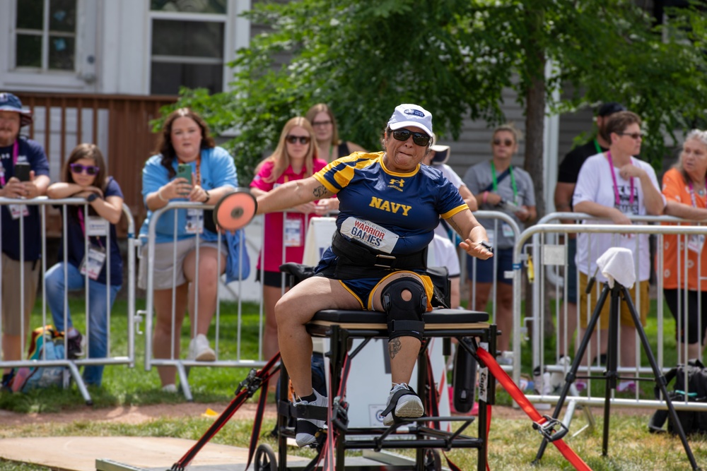 Team Navy competes in Warrior Games 2025