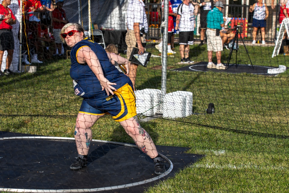 Team Navy competes in Warrior Games 2025