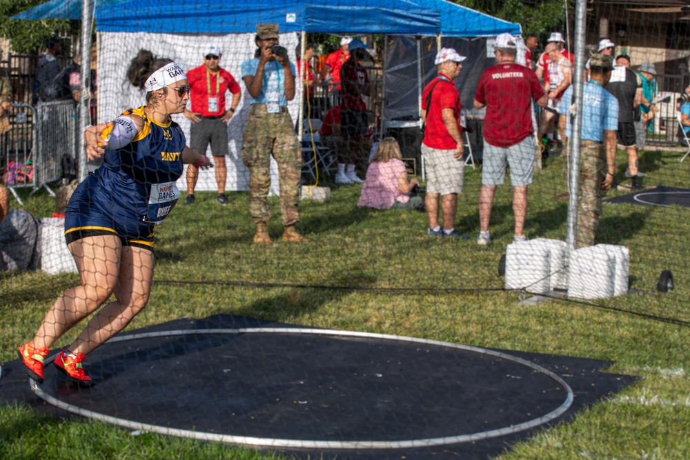Team Navy competes in Warrior Games 2025