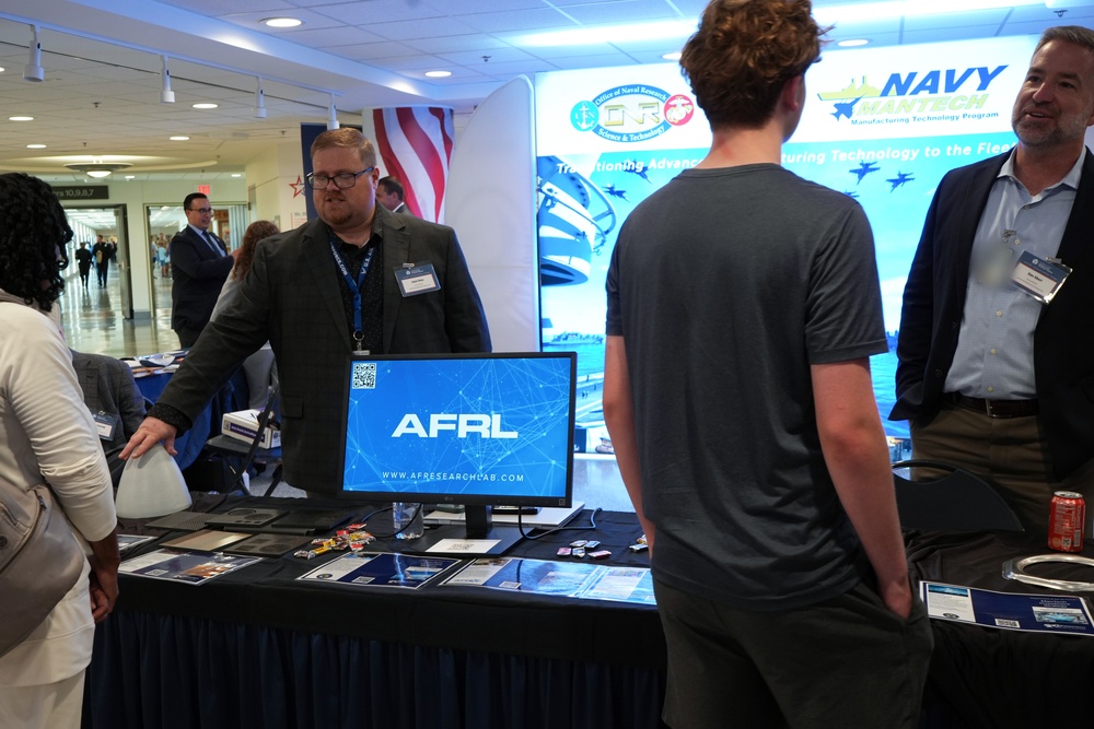 Air Force ManTech Displays Innovative Technology from the Air Force Research Laboratory