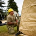 Airmen Train for Rapid Shelter Deployment in Field Exercise