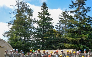 Airmen Train for Rapid Shelter Deployment in Field Exercise