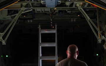 MC-130J supports Special Tactics static line currency training