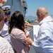 Baptism aboard Boxer