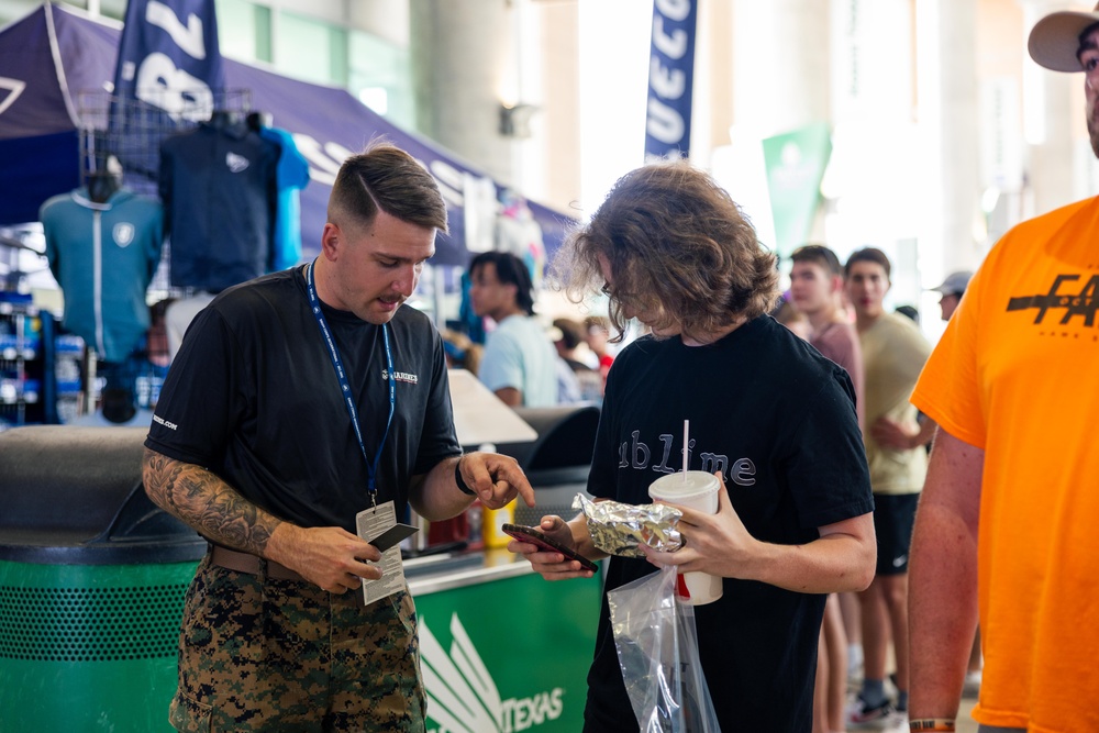 Marines Engage with Community at DCI Event in Support of MEOP Mission