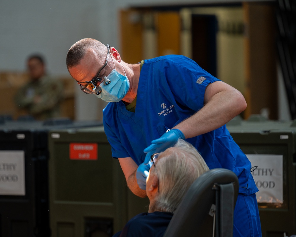 Joint forces come together to provide dental care to community