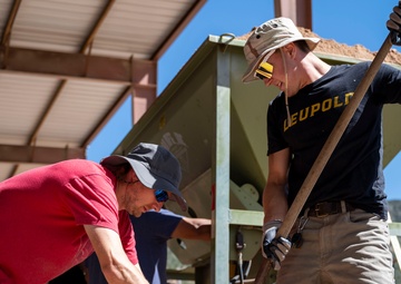 Holloman Airmen and 7th ASOS Respond with Aid After Flooding in Mescalero