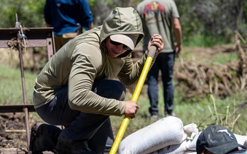 Holloman Airmen and 7th ASOS Respond with Aid After Flooding in Mescalero