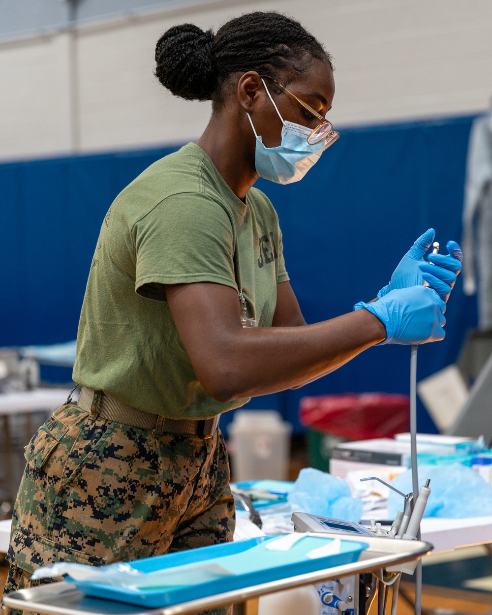 Joint forces come together to provide dental care to community
