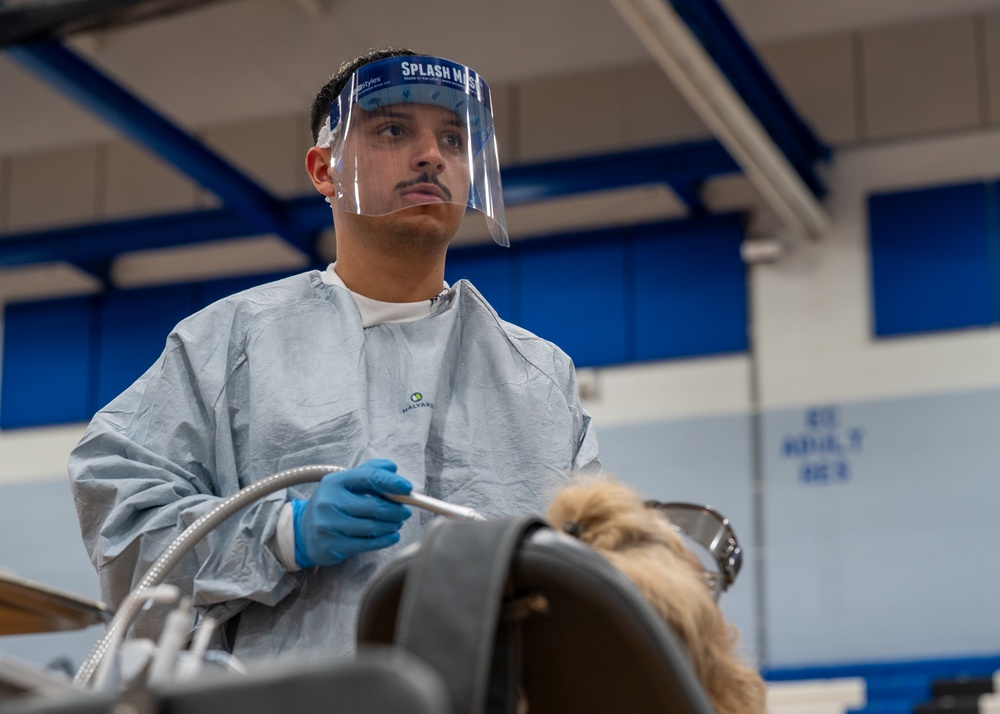 Joint forces come together to provide dental care for community
